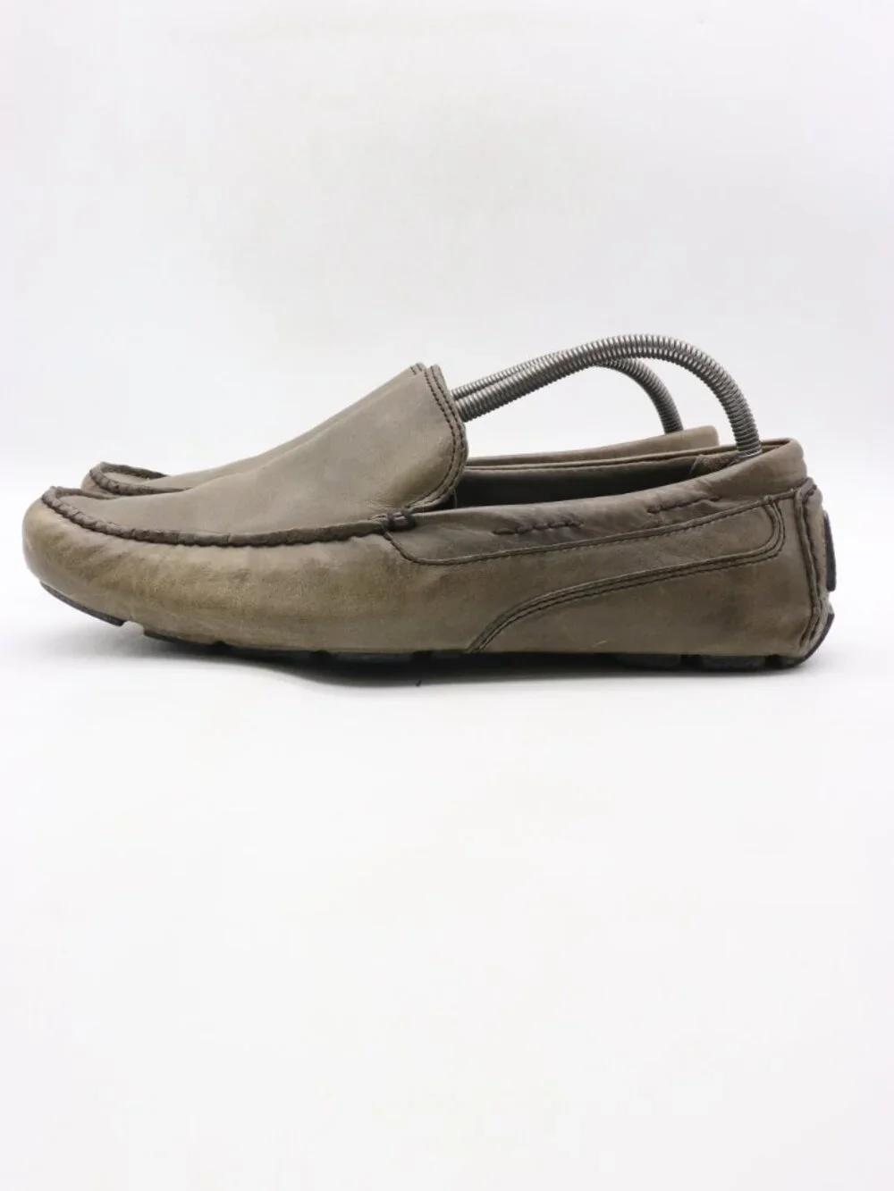 Sperry Gold Cup Penny Loafers Shoes Men's 10.5 Olive Green Leather Slip On